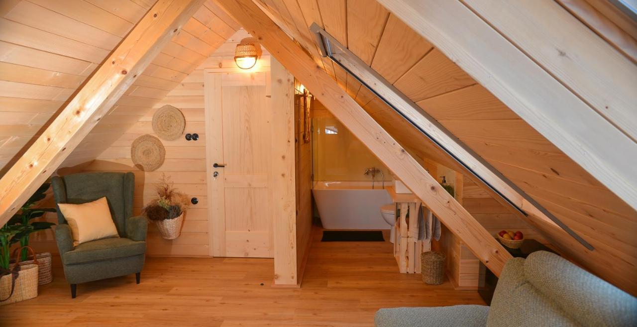 Glamping Happiness With Natural Pool Ribnica Exterior photo