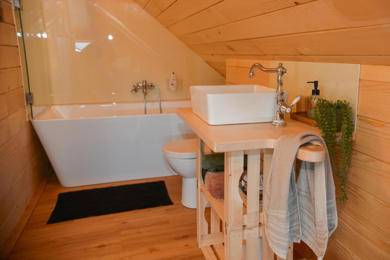 Glamping Happiness With Natural Pool Ribnica Exterior photo