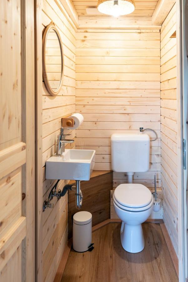 Glamping Happiness With Natural Pool Ribnica Exterior photo