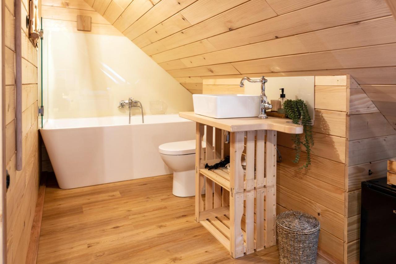 Glamping Happiness With Natural Pool Ribnica Exterior photo