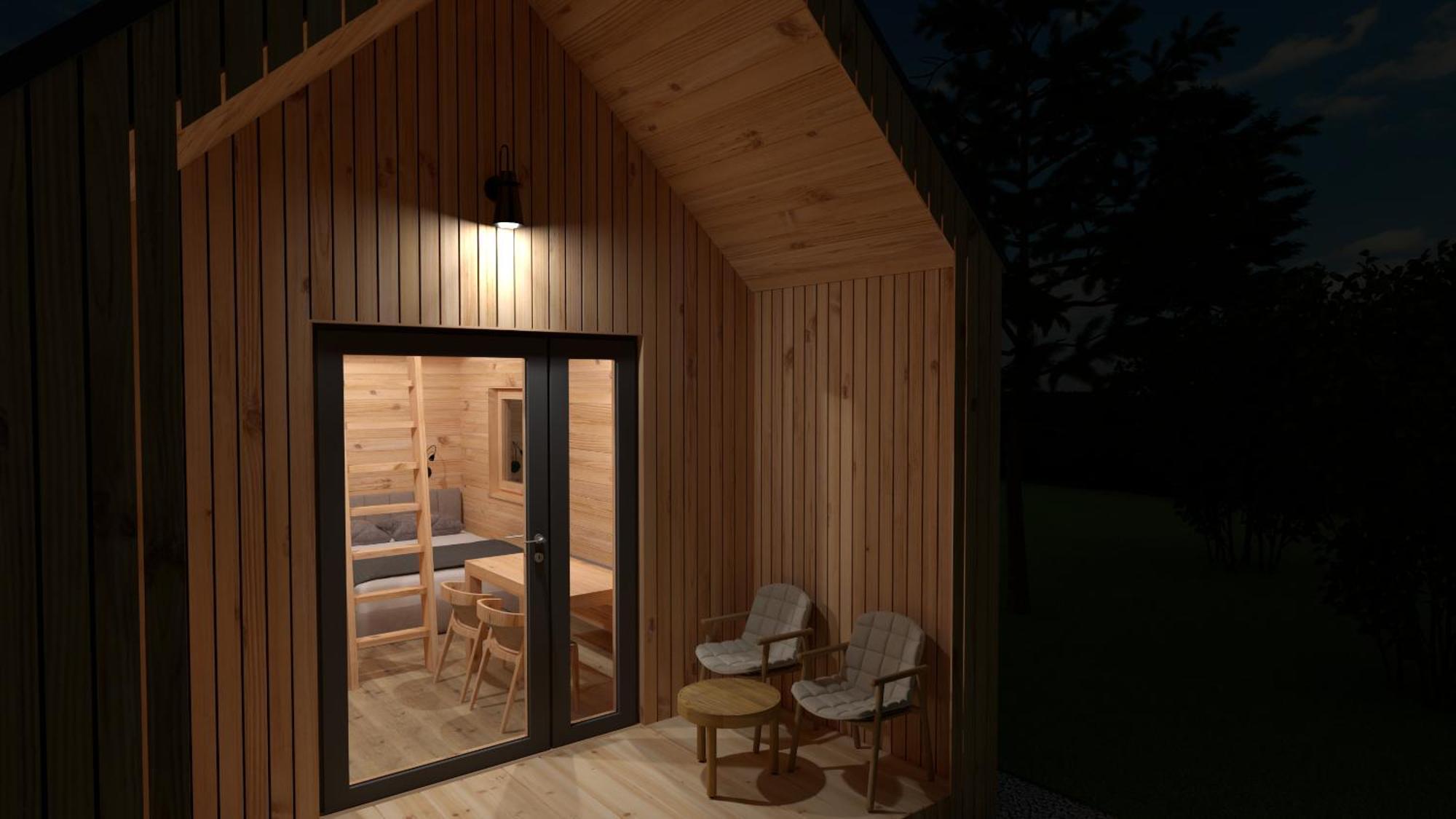 Glamping Happiness With Natural Pool Ribnica Exterior photo