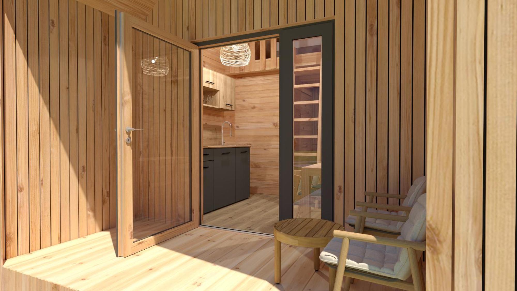 Glamping Happiness With Natural Pool Ribnica Exterior photo